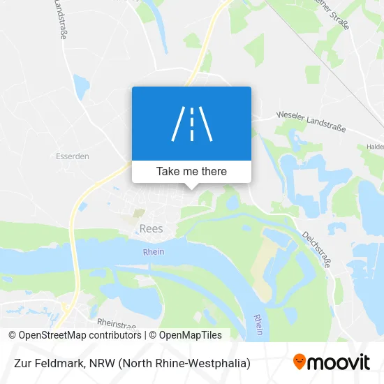 Карта Zur Feldmark