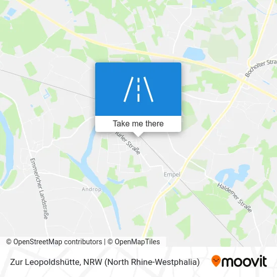 Карта Zur Leopoldshütte