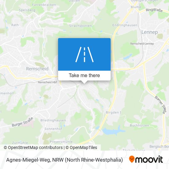 Agnes-Miegel-Weg map