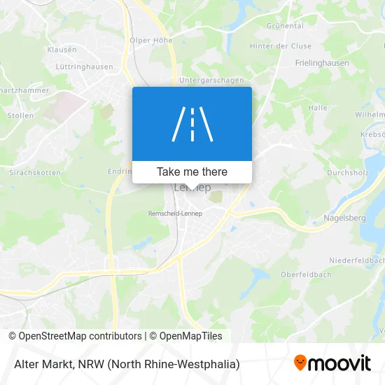 Карта Alter Markt