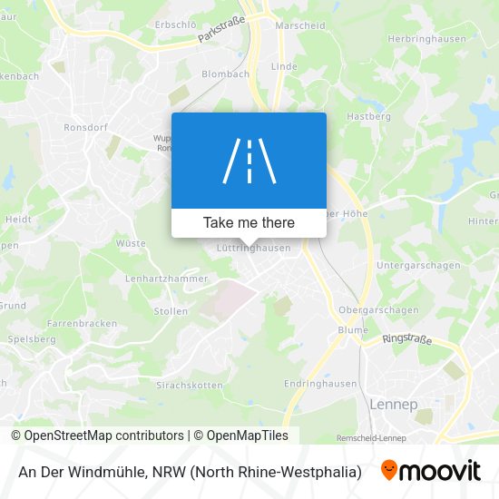 An Der Windmühle map