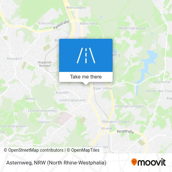 Карта Asternweg