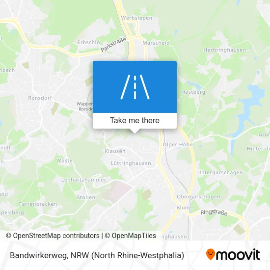 Карта Bandwirkerweg
