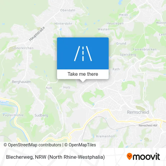 Карта Blecherweg