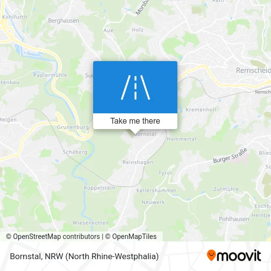 Карта Bornstal