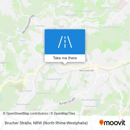 Brucher Straße map