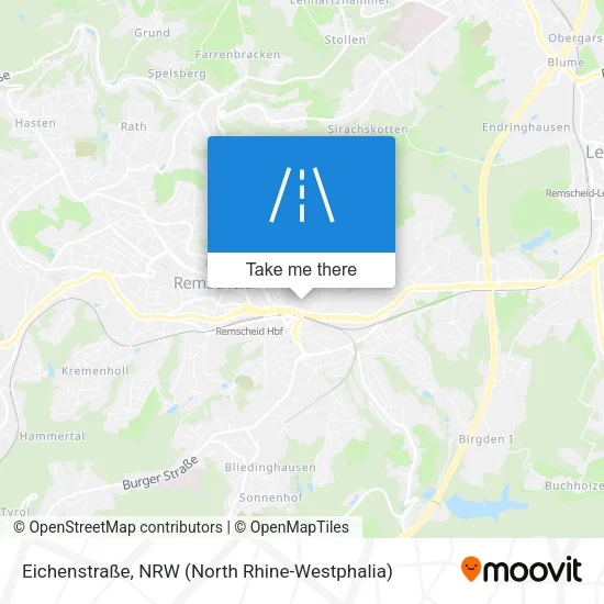 Карта Eichenstraße