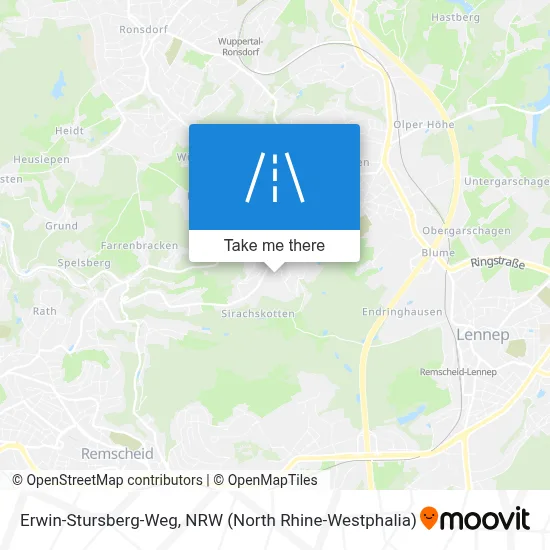 Erwin-Stursberg-Weg map