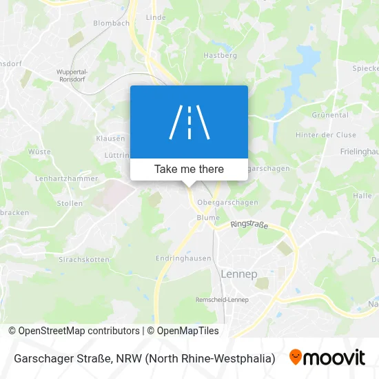 Garschager Straße map