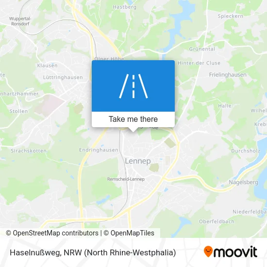 Карта Haselnußweg