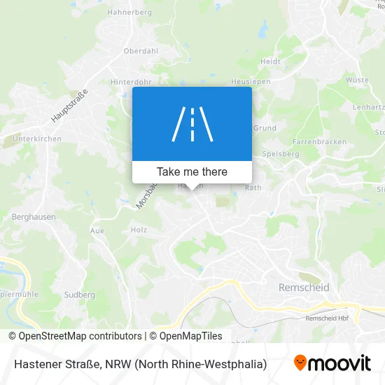 Hastener Straße map