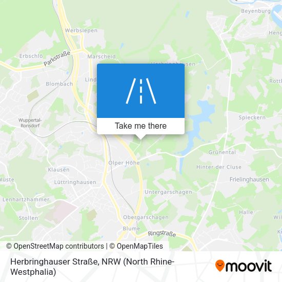 Herbringhauser Straße map