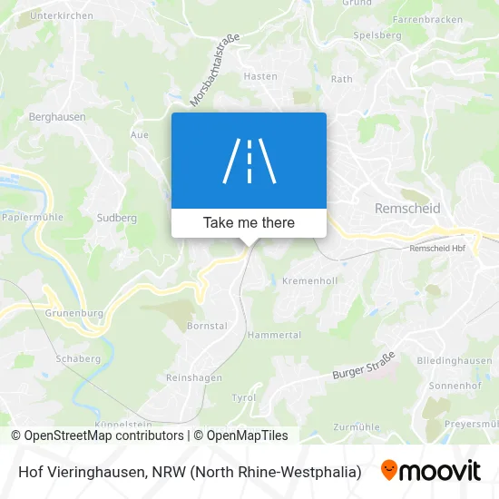 Hof Vieringhausen map