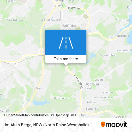 Карта Im Alten Berge