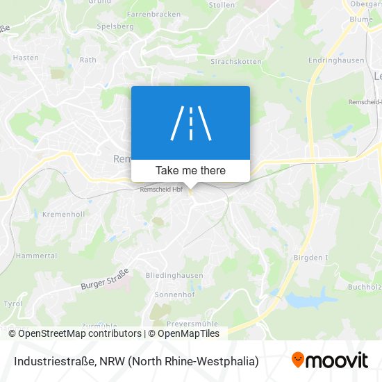 Industriestraße map