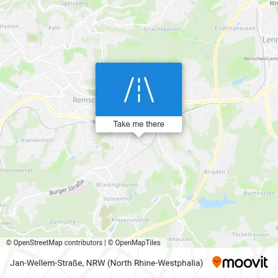 Jan-Wellem-Straße map