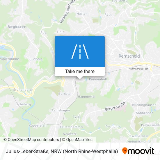 Julius-Leber-Straße map