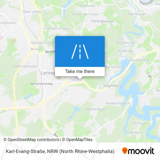 Karl-Evang-Straße map