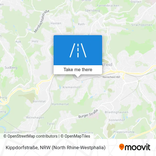 Kippdorfstraße map