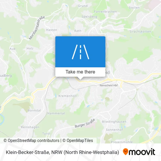 Klein-Becker-Straße map