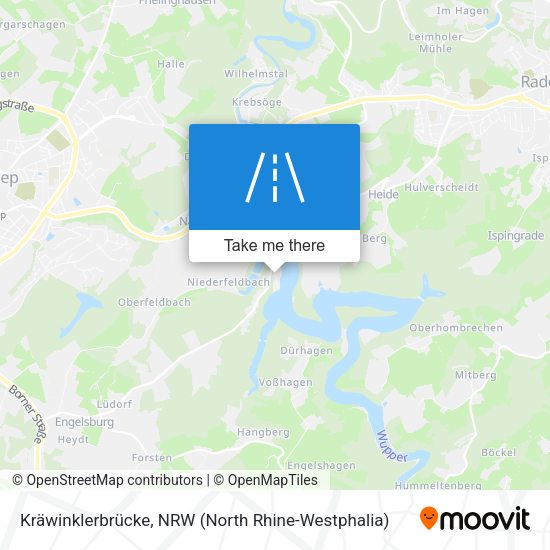Kräwinklerbrücke map