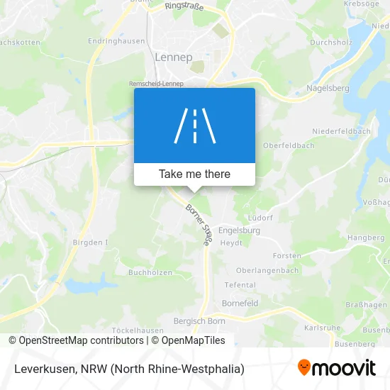 Leverkusen map