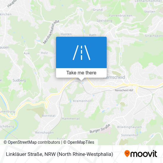 Linkläuer Straße map