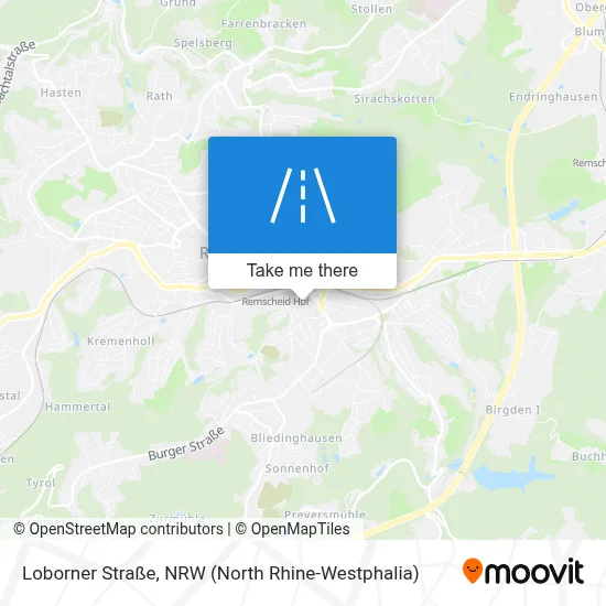 Loborner Straße map