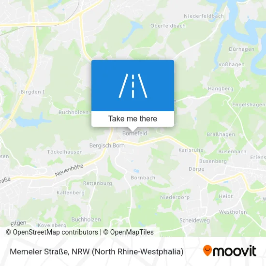 Memeler Straße map