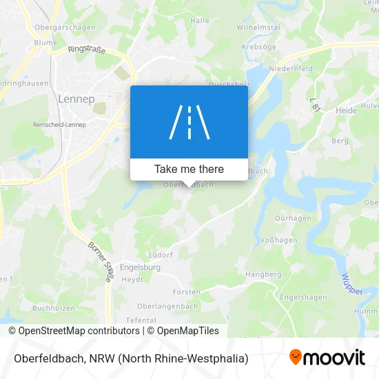 Карта Oberfeldbach