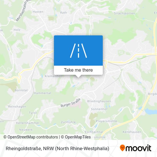 Rheingoldstraße map