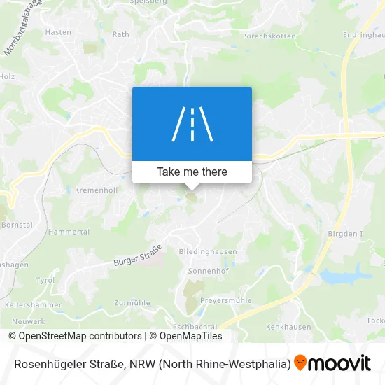 Rosenhügeler Straße map