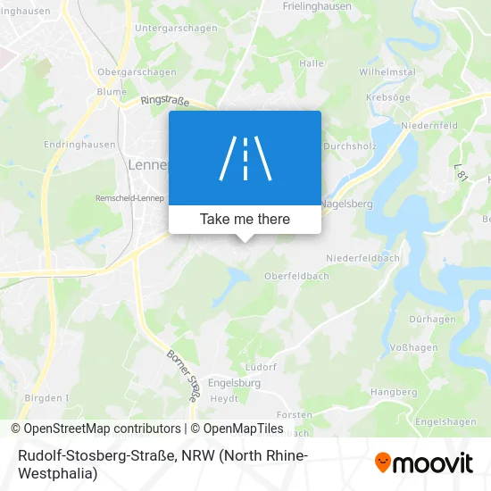 Rudolf-Stosberg-Straße map