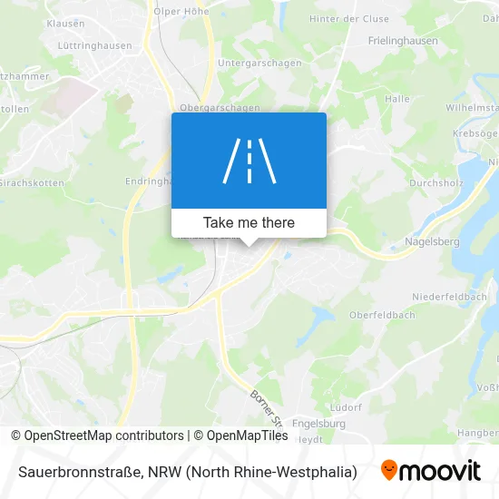 Sauerbronnstraße map