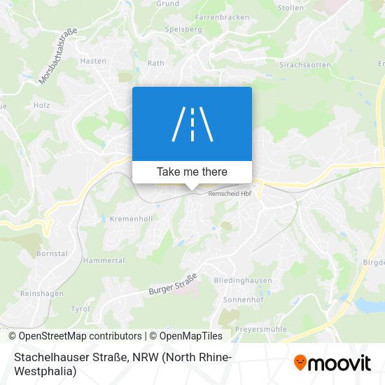 Stachelhauser Straße map
