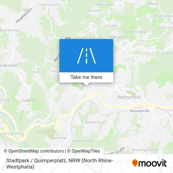 Stadtpark / Quimperplatz map
