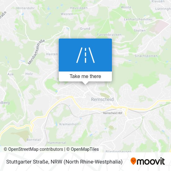 Stuttgarter Straße map