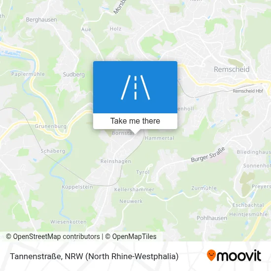 Tannenstraße map