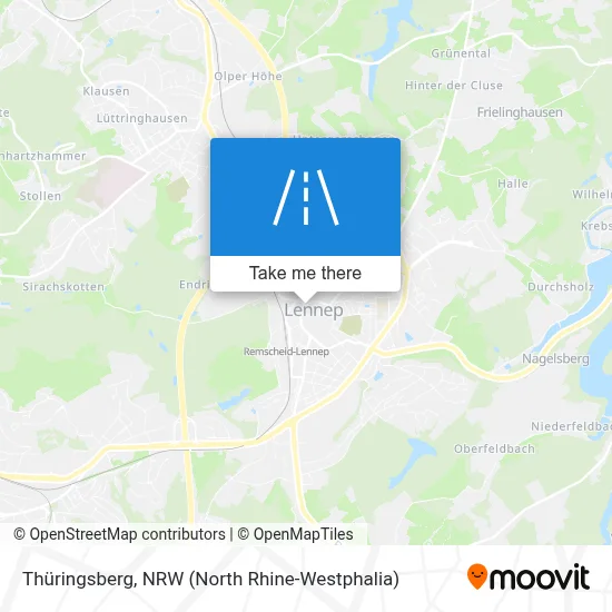 Thüringsberg map