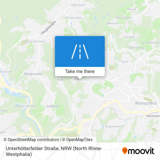 Unterhölterfelder Straße map