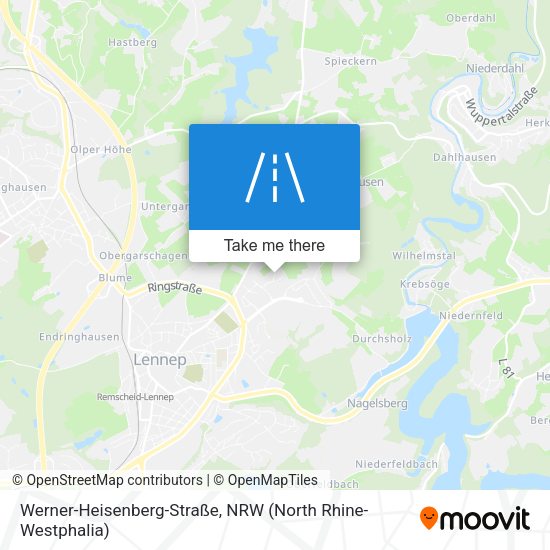 Werner-Heisenberg-Straße map