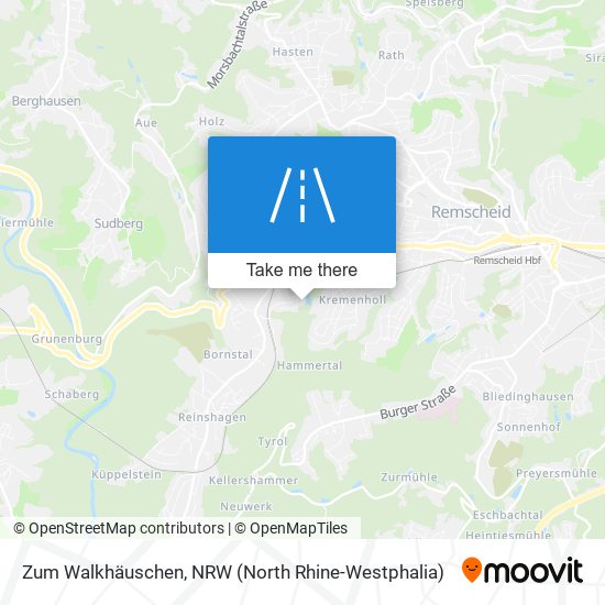 Zum Walkhäuschen map