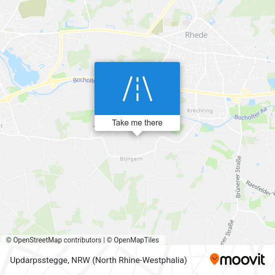 Карта Updarpsstegge