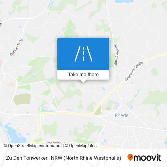 Карта Zu Den Tonwerken