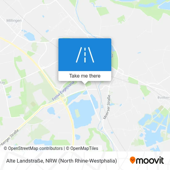 Alte Landstraße map