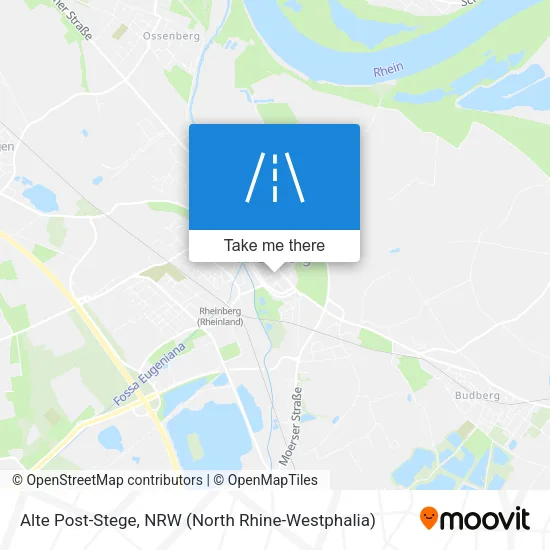 Карта Alte Post-Stege