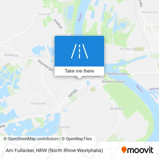 Карта Am Fullacker