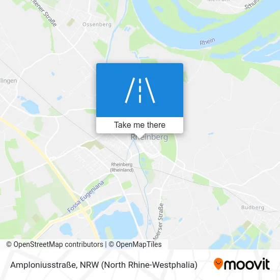 Карта Amploniusstraße