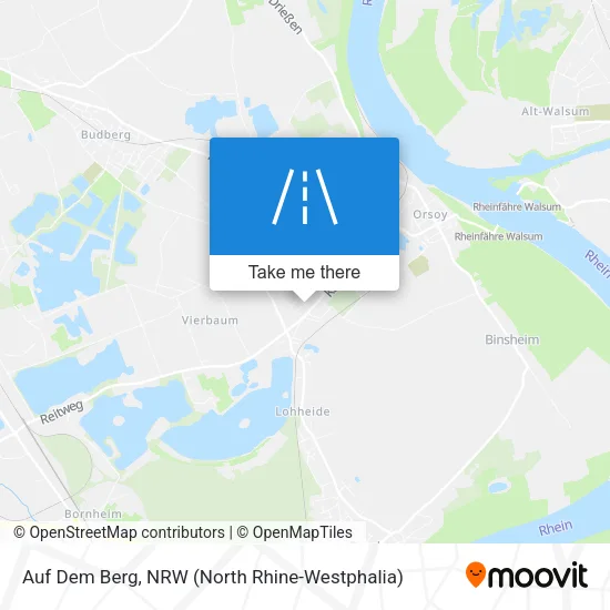 Карта Auf Dem Berg