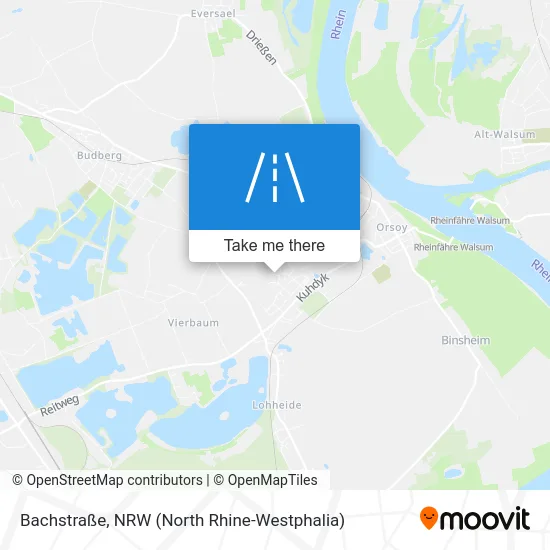 Карта Bachstraße